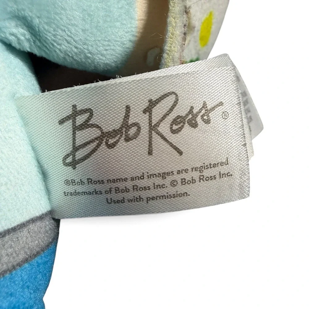 Bob Ross Plush Figure Fiesta Toy Joy of Painting Artist Doll with Palette Chill